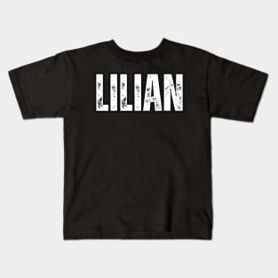 Lilian Name Gift Birthday Holiday Anniversary Kids T-Shirt